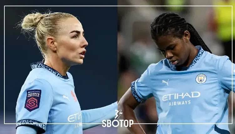 SBOTOP: Alex Greenwood Defends Bunny Shaw After Man City Striker Faces Abuse and Booking for Champions League Celebration