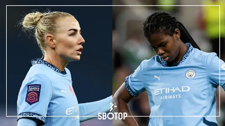 SBOTOP: Alex Greenwood Defends Bunny Shaw After Man City Striker Faces Abuse and Booking for Champions League Celebration