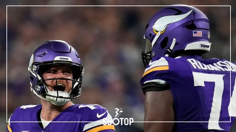 SBOTOP: Sam Darnold Leads Minnesota Vikings to 21-13 Comeback Victory Over Indianapolis Colts with Three Second-Half Touchdowns