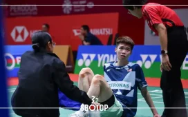 SBOTOP: Tze Yong Suffers Early Exit at Home After First-Round Injury Setback