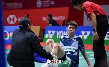 SBOTOP: Tze Yong Suffers Early Exit at Home After First-Round Injury Setback