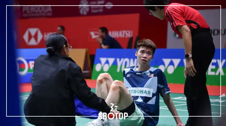 SBOTOP: Tze Yong Suffers Early Exit at Home After First-Round Injury Setback