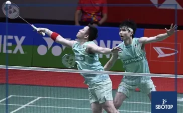 SBOTOP: Japanese Rival Pair Keeps Aaron-Wooi Yik Alert in Intense Second Round Clash