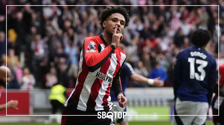 SBOTOP: Brentford Edge Past Man Utd 4-3 in Seven-Goal Thriller as Kevin Schade Shines with a Brace