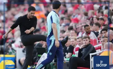 SBOTOP Arteta Slams Dismal Anfield Start: Miles Below Our Standards Says Fuming Arsenal Boss
