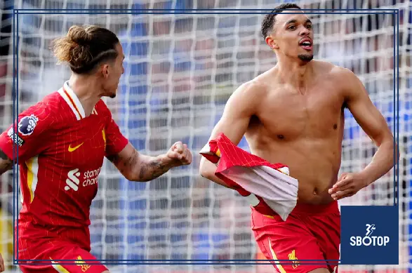 SBOTOP Trent’s Late Strike Sinks Foxes: Liverpool Edge Leicester as Relegation Confirmed at King Power