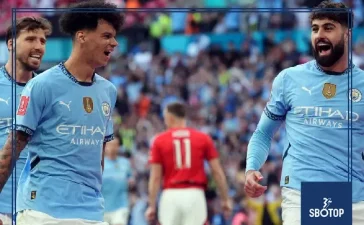 SBOTOP: Man City Secure FA Cup Final Spot with Goals from Rico Lewis and Josko Gvardiol