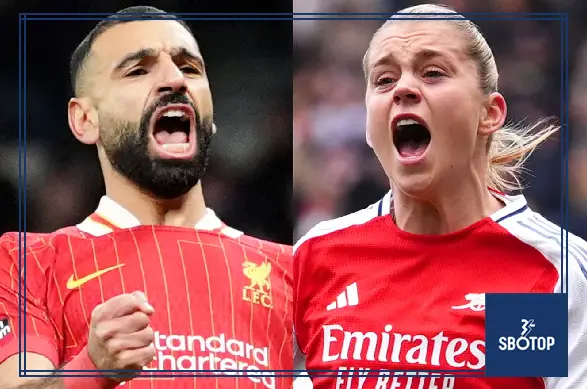 SBOTOP Salah and Russo Reign Supreme: Star Duo Crowned Best in Men's and Women's Football Awards