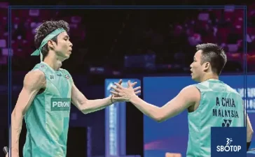 SBOTOP: Aaron Chia-Soh Wooi Yik Melaju ke Final Thailand Open Usai Tumbangkan Dechapol-Kittinupong