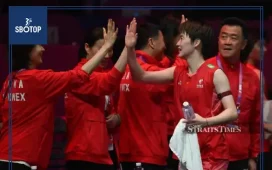 SBOTOP_ China Outclass Japan to March into Sudirman Cup Final