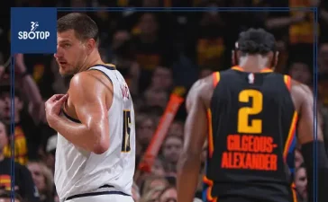 SBOTOP_ Nikola Jokic Takes the Edge Over SGA in Game 1 Showdown