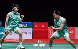 SBOTOP Relentless Ascent: Aaron-Wooi Yik Blaze Into Singapore Open Final with Commanding Display