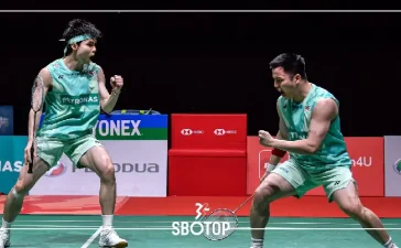 SBOTOP Relentless Ascent: Aaron-Wooi Yik Blaze Into Singapore Open Final with Commanding Display