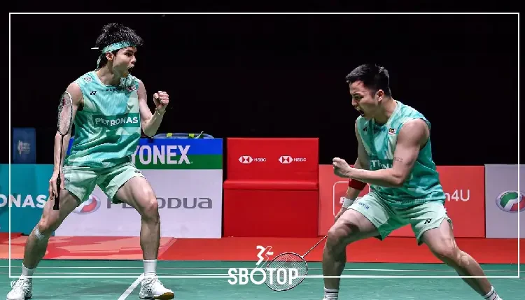 SBOTOP Relentless Ascent: Aaron-Wooi Yik Blaze Into Singapore Open Final with Commanding Display