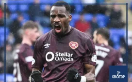 SBOTOP: Hearts Secure Elton Kabangu on Three-Year Deal After Impressive Loan from Union Saint-Gilloise