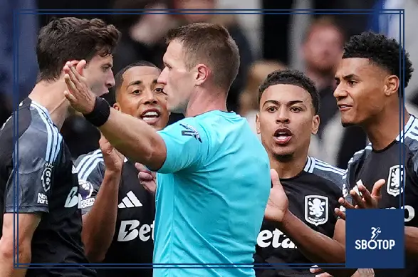 SBOTOP: Man Utd Defeat Aston Villa 2-0 Amid Controversy Over Disallowed Rogers Goal in Champions League Battle