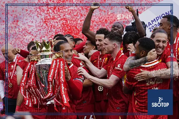 SBOTOP: Liverpool Clinch 2024/25 Premier League Title Amid Roaring Anfield Crowd