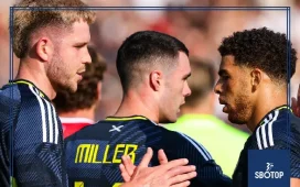 SBOTOP: Che Adams' Hat-Trick Propels Steve Clarke's Team to Friendly Triumph