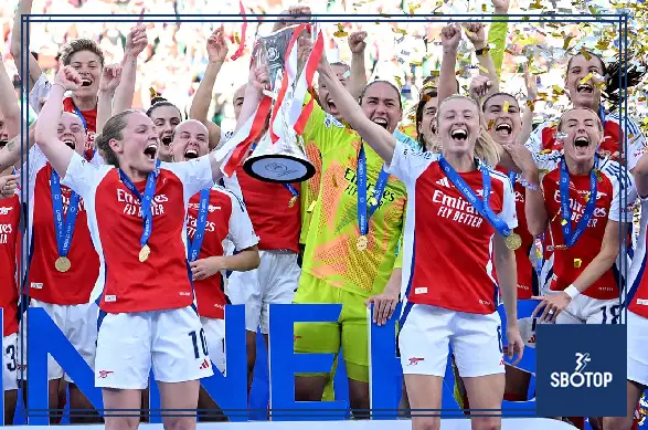 SBOTOP: Blackstenius Stunner Secures Women's Champions League Glory for Gunners Over Barca