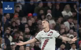 SBOTOP: AC Milan Eye Granit Xhaka, Early Green Light from the Leverkusen Star