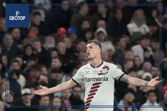 SBOTOP: AC Milan Eye Granit Xhaka, Early Green Light from the Leverkusen Star