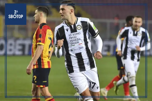 SBOTOP: AC Milan Ruled Out of Race for Udinese’s Star Striker