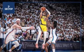 SBOTOP_ Tyrese Haliburton Stuns Thunder with Game-Winning Shot at 0.3 Seconds