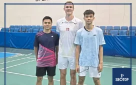 SBOTOP Pro Jacky Strikes Gold: Training with Axelsen in Dubai