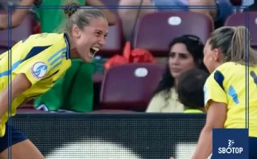 SBOTOP: Angeldahl Strikes as Sweden Edge Denmark in Euro 2025 Group C Opener