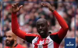 SBOTOP: Tottenham Keep Tabs on Brentford Star Yoane Wissa Amid Summer Transfer Pursuit