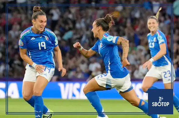 SBOTOP: Italy Squeeze into Women’s Euro 2025 Quarter-Finals as Portugal Bow Out After Belgium Blow