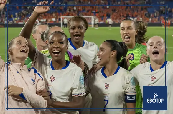 SBOTOP: Cascarino Stars as France Outclass Netherlands to Clinch Euro 2025 Group D Summit
