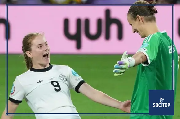 SBOTOP: Germany Edge France in Dramatic Shootout to Reach Euro 2025 Semi-Finals with 10 Players