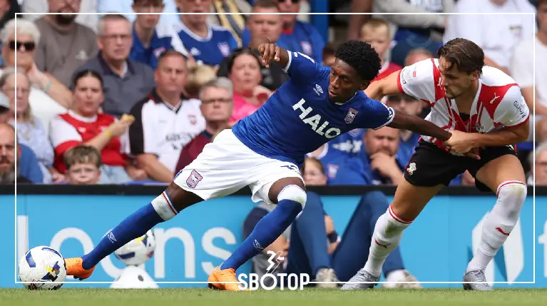 SBOTOP: Ipswich and Southampton Share the Spoils in 1-1 Portman Road Clash as Promotion Race Heats Up