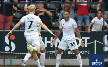 SBOTOP: Ronald’s Decisive Strike Lifts Swansea to 1-0 Victory Over Sheffield United