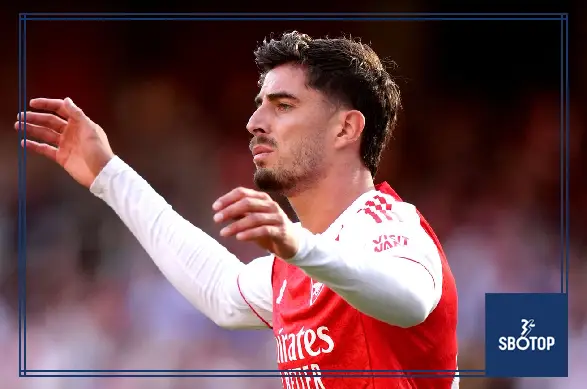 SBOTOP: Arsenal Sweating on Kai Havertz Fitness as Knee Injury Assessment Underway