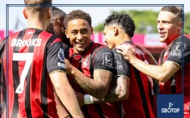 SBOTOP: Tavernier Fires Bournemouth to First Win as 10-Man Wolves Fall 1-0