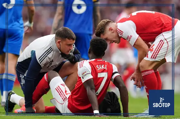 SBOTOP: Arsenal Sweat on Fitness of Saka and Odegaard Ahead of Crucial Liverpool Clash After Leeds Knock