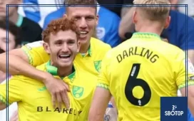 SBOTOP: Josh Sargent Shines as Norwich Edge Portsmouth 2-1 in Hard-Fought Clash