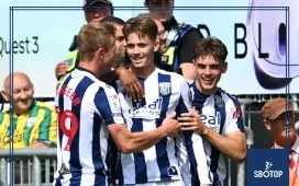 SBOTOP: Isaac Price Inspires West Brom to 3-2 Triumph Over Wrexham in Racecourse Thriller
