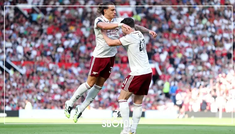 SBOTOP: Calafiori’s Header Hands Arsenal Narrow 1-0 Victory Over Man United in Premier League Opener