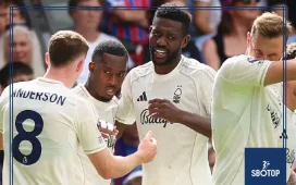 SBOTOP: Hudson-Odoi on Target as Forest Hold Palace to Earn Point at Selhurst Park
