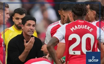 SBOTOP : Arsenal Held 1-1 by Man City as Neville and Carragher Criticize Arteta’s Restraint While Keane Labels Him Defensive