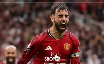 SBOTOP: Bruno Fernandes’ 97th-Minute Penalty Seals Man Utd’s Crucial 3-2 Victory Over Burnley