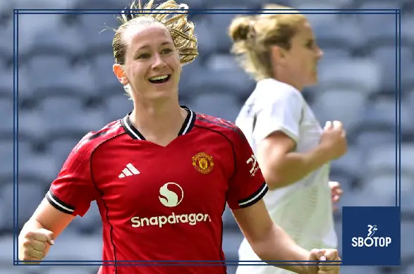 SBOTOP: Elisabeth Terland’s Hat-Trick Inspires Man Utd’s 4-0 Rout of PSV to Edge Closer to Champions League Qualification