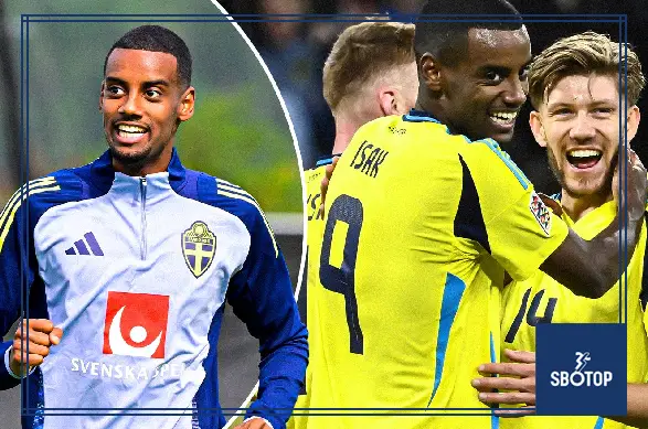 SBOTOP: Alexander Isak All Smiles with Sweden as He Gears Up for Highly Anticipated Liverpool Debut