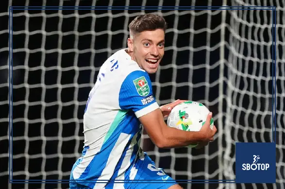 SBOTOP: Stefanos Tzimas Brace Leads Brighton’s 6-0 Thrashing of Oxford to Cruise into Carabao Cup Third Round