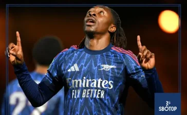 SBOTOP: Eze Nets Maiden Arsenal Goal as Gunners Overcome Port Vale 2-0 to Advance in Carabao Cup