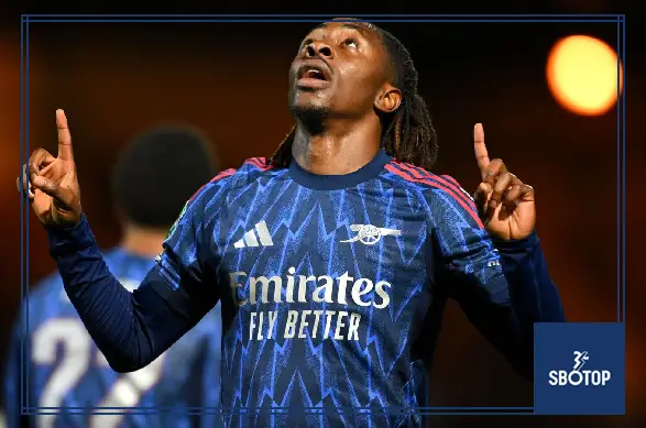 SBOTOP: Eze Nets Maiden Arsenal Goal as Gunners Overcome Port Vale 2-0 to Advance in Carabao Cup