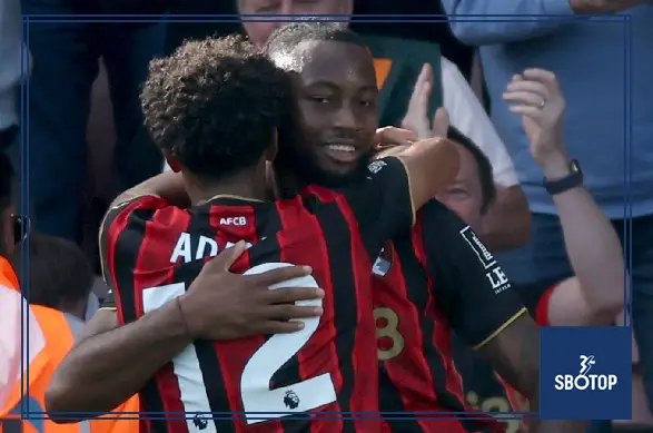 SBOTOP: Semenyo’s Controversial Penalty Secures 2-1 Win for Bournemouth Over Brighton